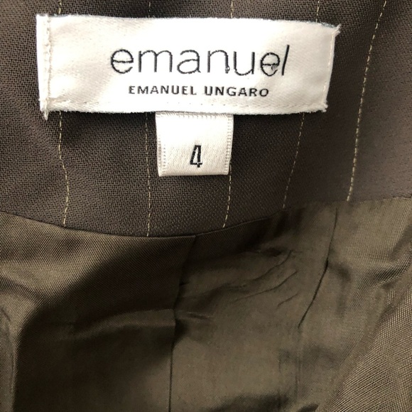 Emanuel Ungaro Green Blazer Size 4 - Picture 6 of 9